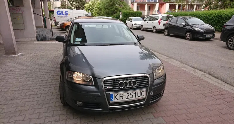 audi a3 Audi A3 cena 18699 przebieg: 242000, rok produkcji 2007 z Kraków